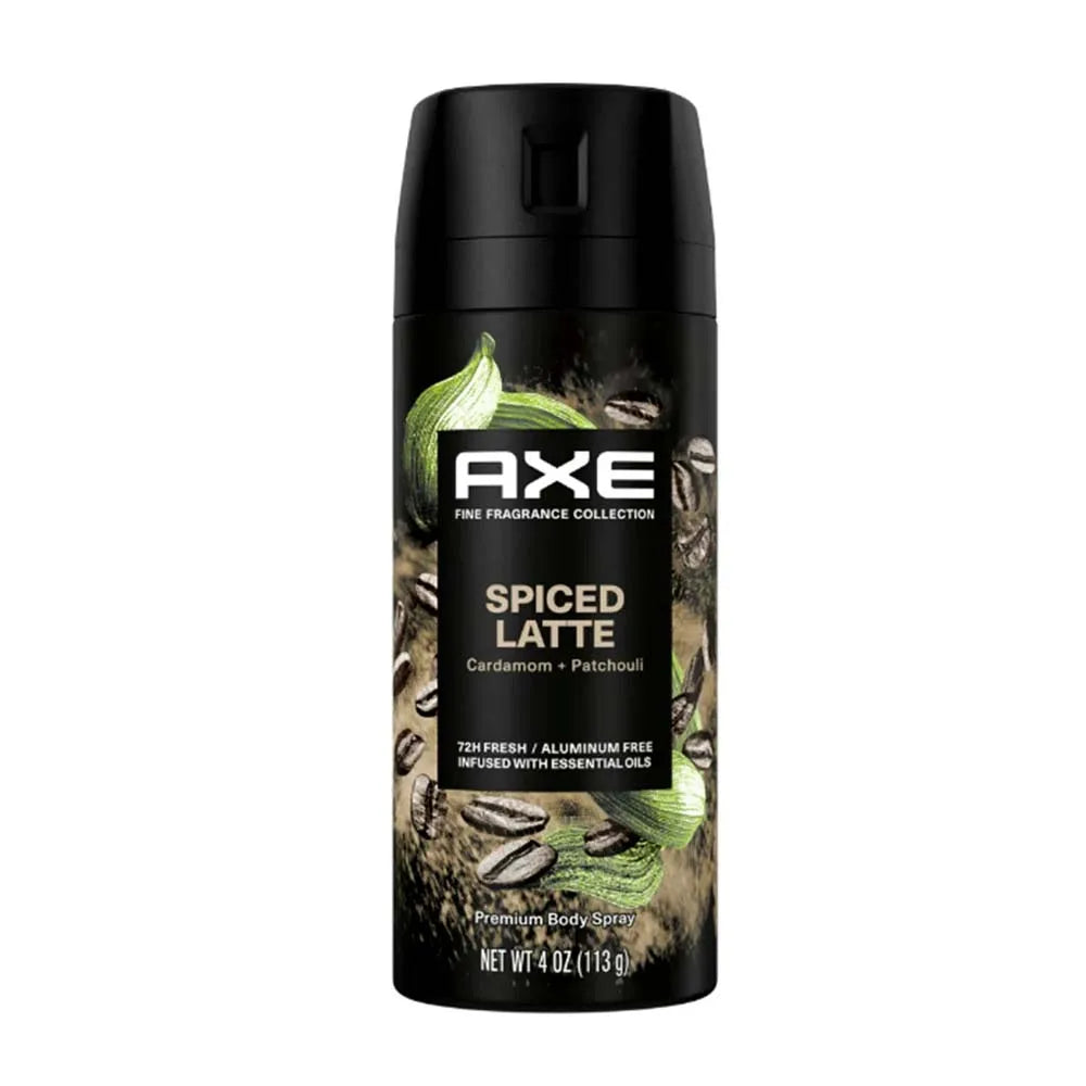 Axe Spiced Latte Premium Body Spray 4oz