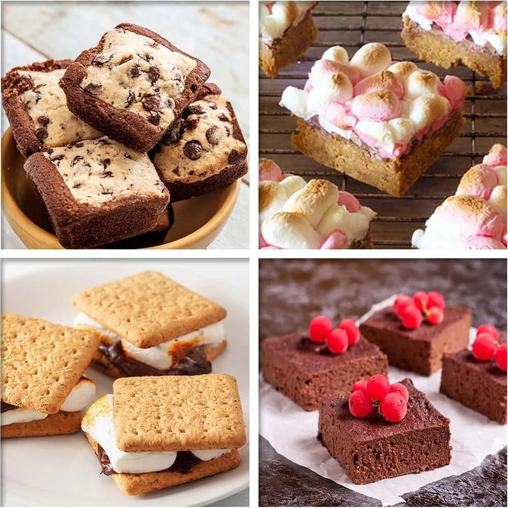 40 Cavity Square Silicone Mold Mini Candy Chocolate Gummy Ice Cube Jelly Truffles Pralines Ganache Moulds Cake Decorating Tools