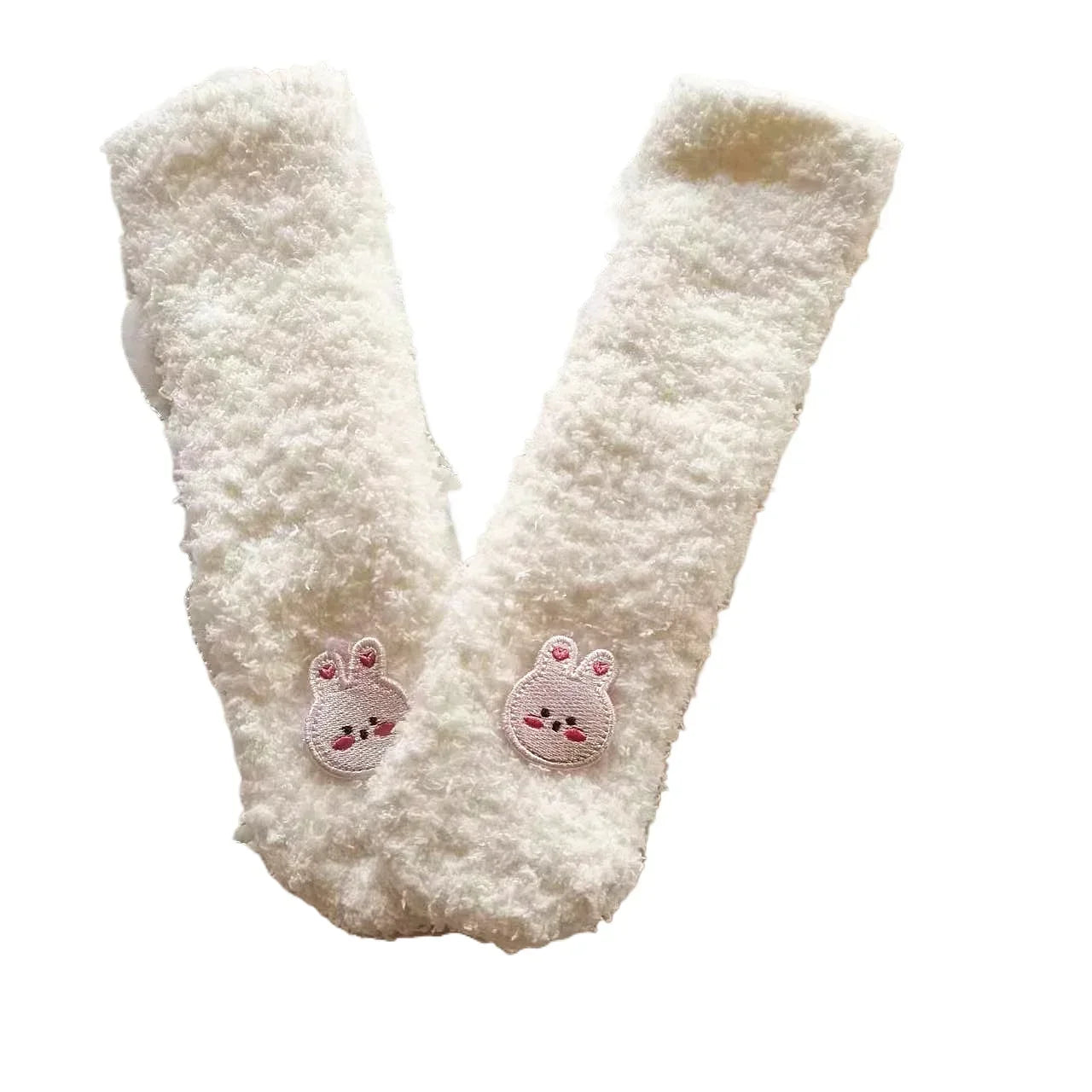 Winter Newborn Baby Long Warm Thicken Socks Baby Foot Warmer Infant Kids Solid Color Floor Socks Children's Sleeping Sock