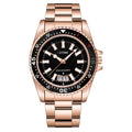 2024 New Men's and Women's Steel Strip Watch Trendy Leisure Calendar Scale Stainless Steel Strip Couple Quartz Watch Gift Watch