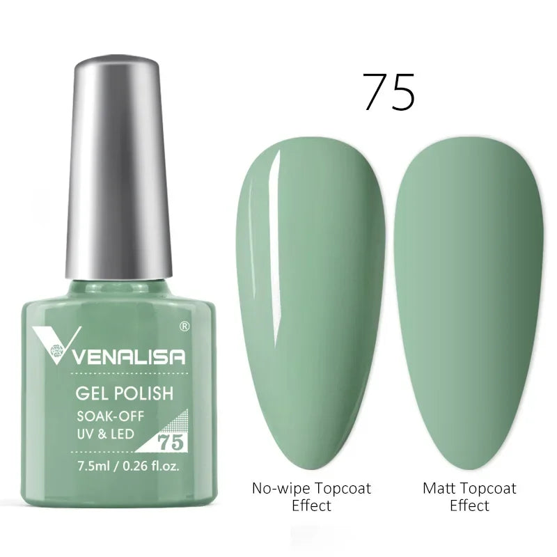 Venalisa Neon Gel Polish Varnishes Hybrid Nails For Manicure 7.5ml Semi Permanent Soak off Enamel Gel Polish UV Nail Gel Polish