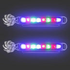 1/2Pcs Car LED DayTime Running Light Wind Powered LED Floodlights Auxiliary Lighting Motorcycle Lamp Automobile Day Headlight
