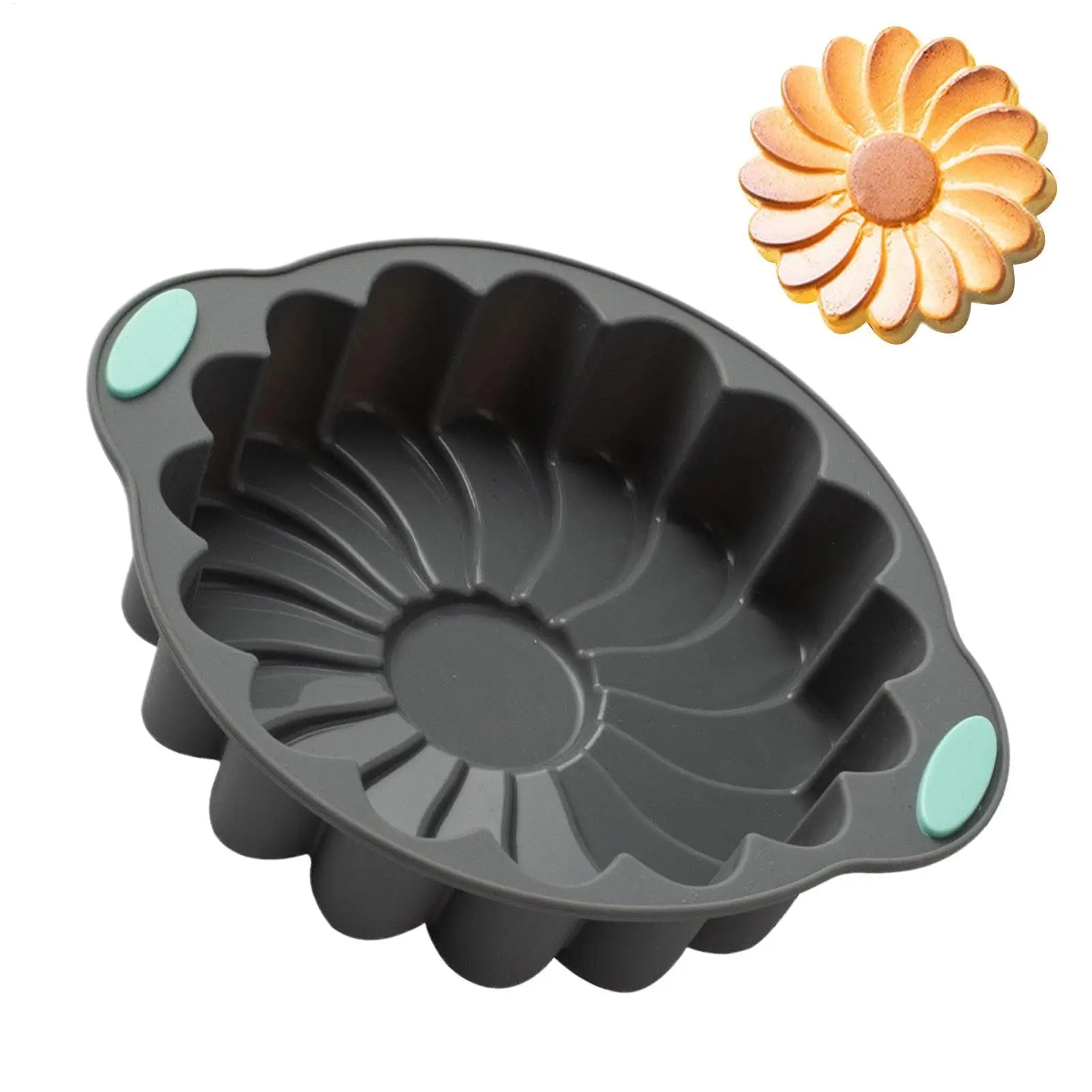Silicone Cake Mold Large Reusable Jelly Molds, Party Cake, Cake Baking for Desserts Muffin and Loaf Silicone Molds for Desserts
