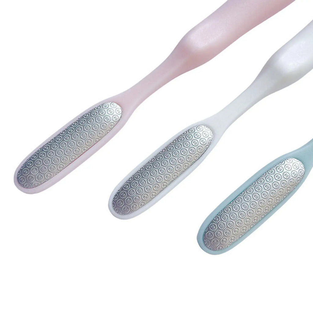 1PC Stainless Steel Foot File Scrubber Professional Rasp Heel Grater Hard Dead Skin Callus Remover Pedicure Feet Care Tools