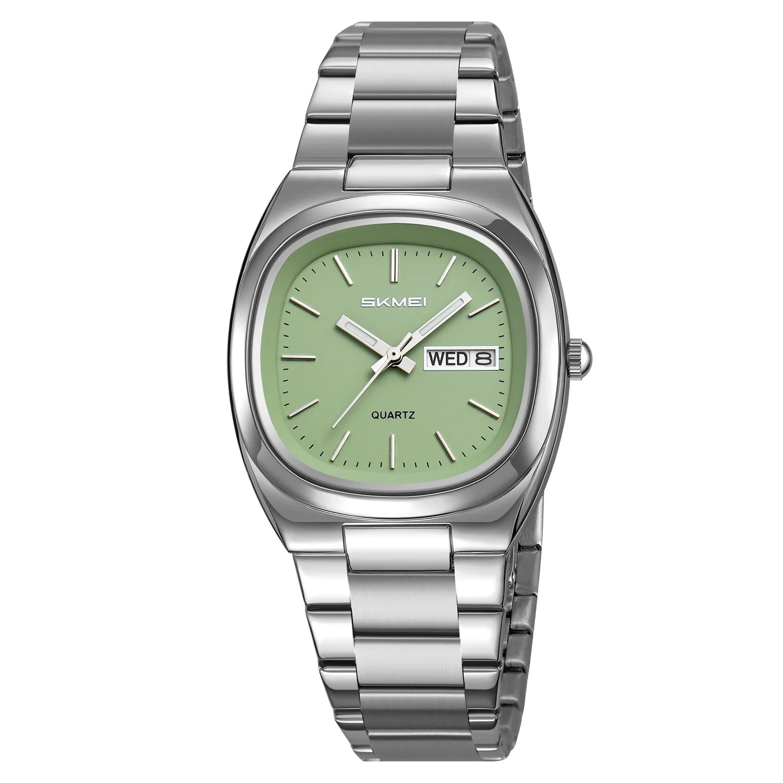 SKMEI 2420 Business Steel Clock Fashion Quartz Date Time Women Luxury Watches Casual Female Wristwatch Dress For Women Ladies