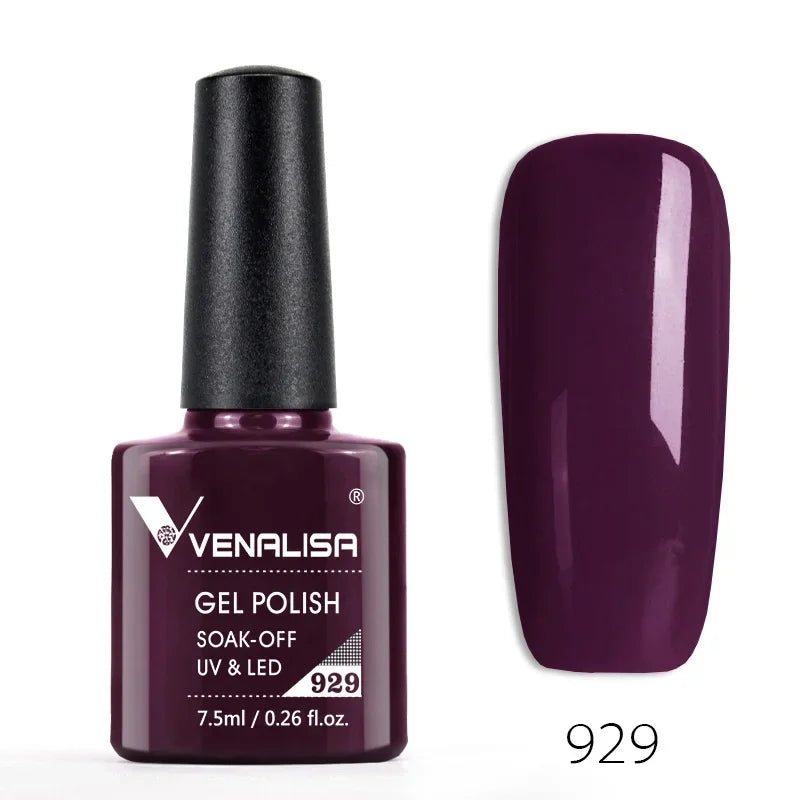 Venalisa Neon Gel Polish Varnishes Hybrid Nails For Manicure 7.5ml Semi Permanent Soak off Enamel Gel Polish UV Nail Gel Polish