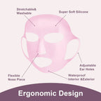 Silicone Facemask Holder Reusable Silicone Face Mask Holder for Sheet Masks Wet Locking Avoid Evaporation Skincare Beauty Tool