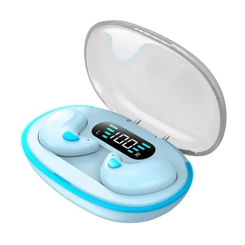 New Earphones Wireless Earphones Headphones Noise Reduction Sport Game Sleep Bluetooth 5.3 Earbuds HIFI Stereo Music Headset