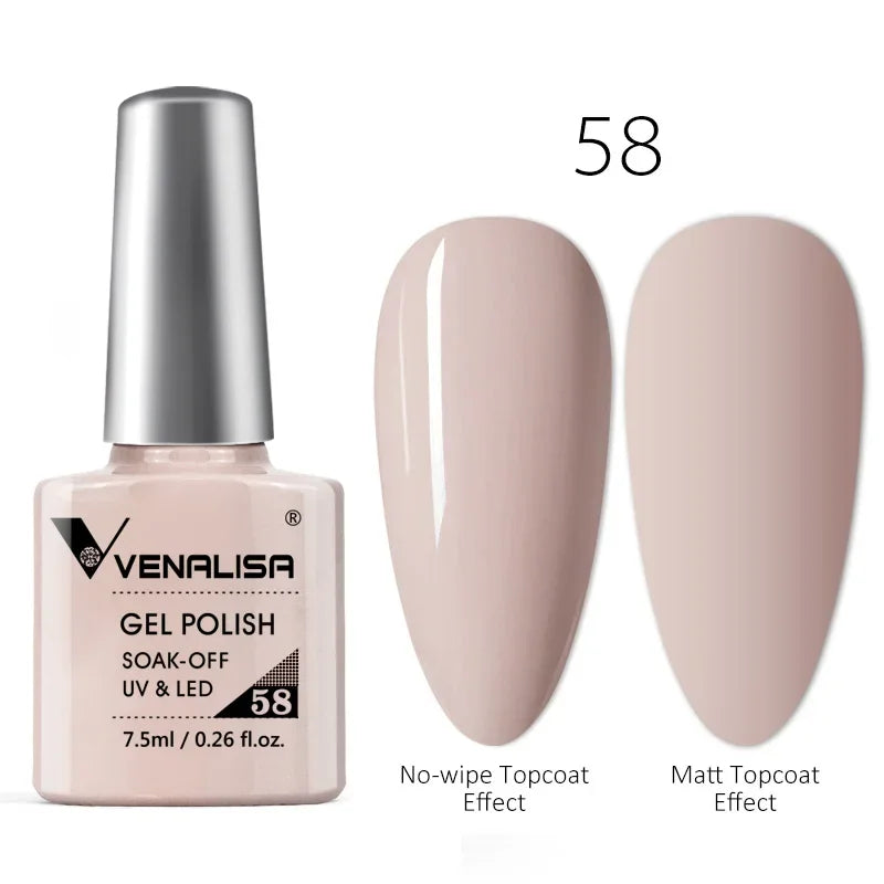 Venalisa Neon Gel Polish Varnishes Hybrid Nails For Manicure 7.5ml Semi Permanent Soak off Enamel Gel Polish UV Nail Gel Polish