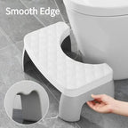 Waterproof Toilet Squat Stool Portable Bathroom Foot Stool for Adults Kids Pregnant Women Elderly Squatty Potty Aid