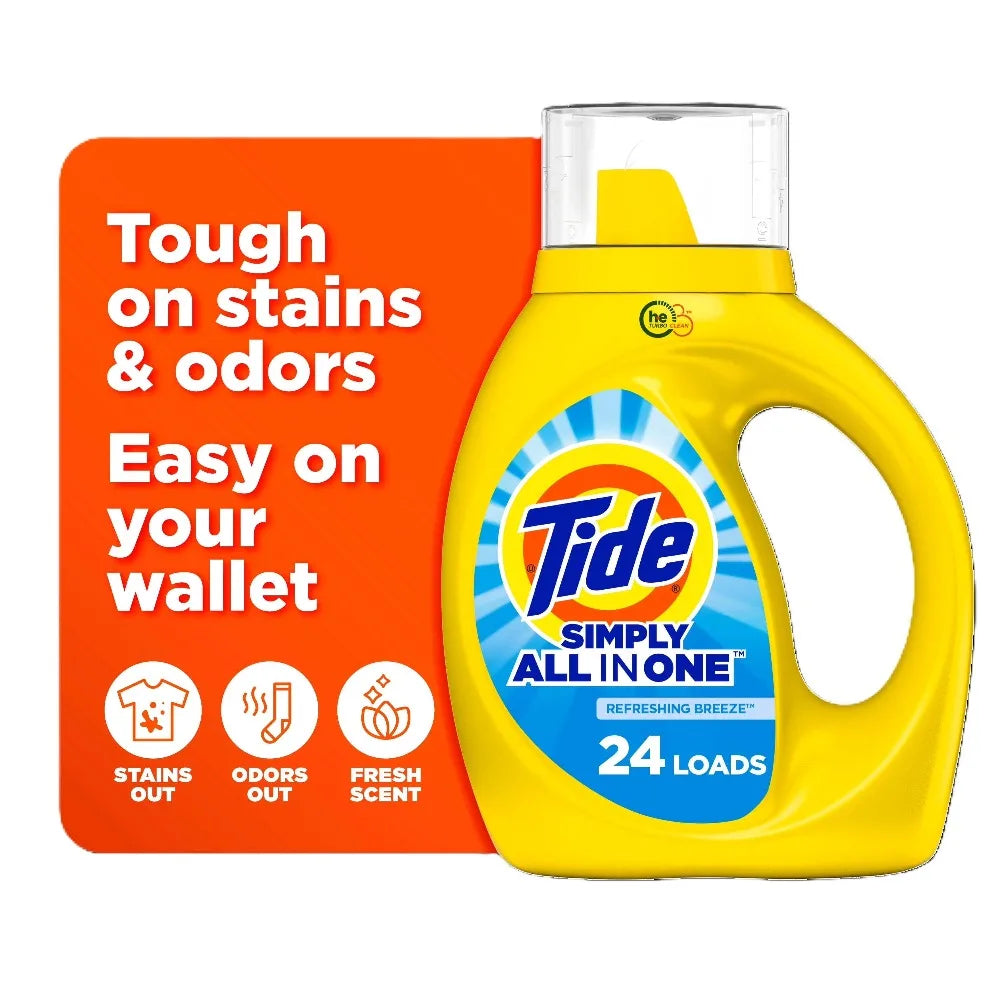Large Capacity Value Pack | Long-Lasting Freshness & Softness With Downy April Fresh Liquid Laundry Detergent