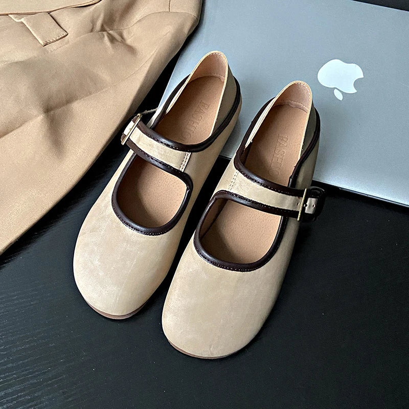 Shoes For Women Hand  Casual Streetwear Ballet Flats Pumps Female Solid Color Shoes Loafers