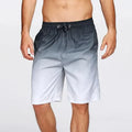 Fashion Gradient Pattern Swim Trunks For Men Colorful 3D Printed Beach Shorts Summer Fashion Hawaii Holiday Surfing Board Shorts