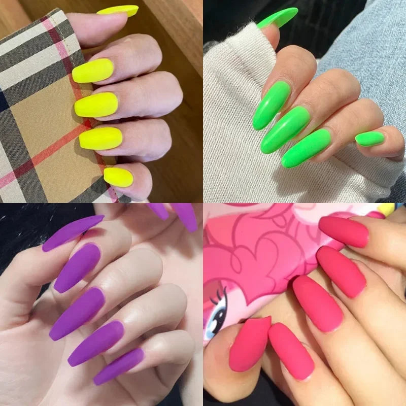 Venalisa Neon Gel Polish Varnishes Hybrid Nails For Manicure 7.5ml Semi Permanent Soak off Enamel Gel Polish UV Nail Gel Polish