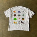 Retro American Jersey T-shirt Halloween T-shirt Gothic Style Street Wear Harajuku Short Sleeved Y2k Top for Men