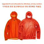 Thermolite® Lightweight Hooded T-Shirt Men's Long Sleeve Thermal Hoodie for Hiking, Camping & Cycling Anti-Static & Anti-Pilling