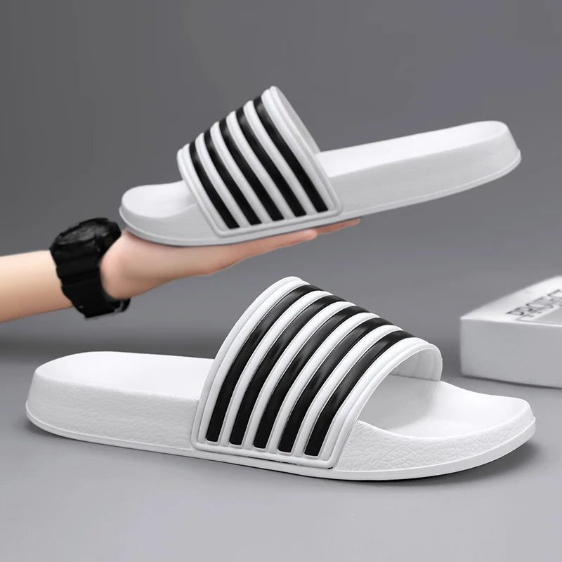QZHSMY Shoes Men Summer New Men Casual Sports Slippers For Men Wear EVA Soft-Soled Indoor Sandals Male Flip-Flops Fast Shipping