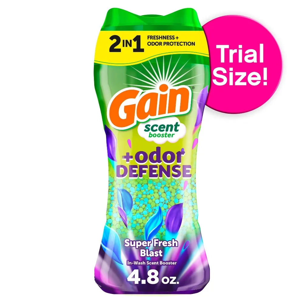 Festive Mega Pack | Extra Savings for the Holidays | Laundry Scent Beads, Odor Defense 2-in-1 In-Wash Scent Booster, Super Fresh Blast Scent