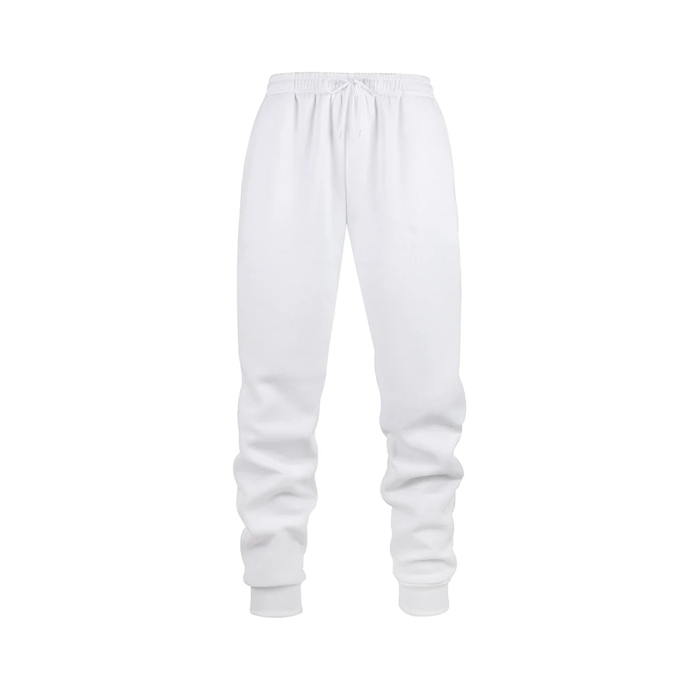 Men's Jogging Sports Pants Autumn Winter Sweatpants Men Sports Gym Trousers Fashion Solid Color Casual Workout Long Pants