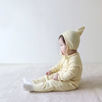 2025 Autumn New Infant Girl Long Sleeve Romper Solid Baby Cotton Ribbed Jumpsuit For Newborn Boy Toddler Clothes 0-24M