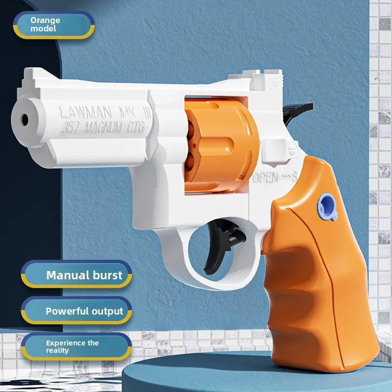 Electric Water Gun Rechargeable Automatic & Manual Spray Gun Capacity Range Up to 32 FT Range for Adults & Kids
