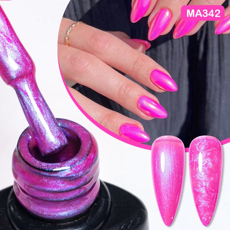 7ml Nude Rubber Base Gel, 68 Colors, DIY Nail Art Supplies Gel for Nails Design, UV LED Soak Off, Easy to Apply, Long Lasting