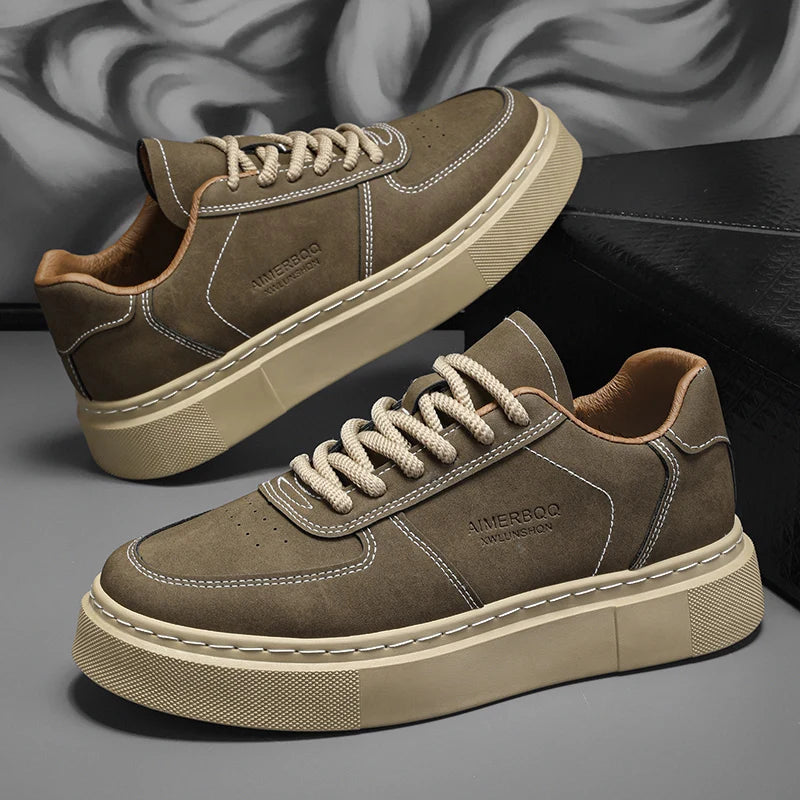 Men's Shoes - 2025 Autumn New Style - Versatile Casual Shoes for Men, Sporty, Outdoor, Anti-slip and Wear-resistant Sneakers