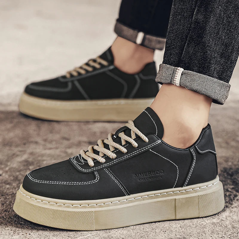 Men's Shoes - 2025 Autumn New Style - Versatile Casual Shoes for Men, Sporty, Outdoor, Anti-slip and Wear-resistant Sneakers