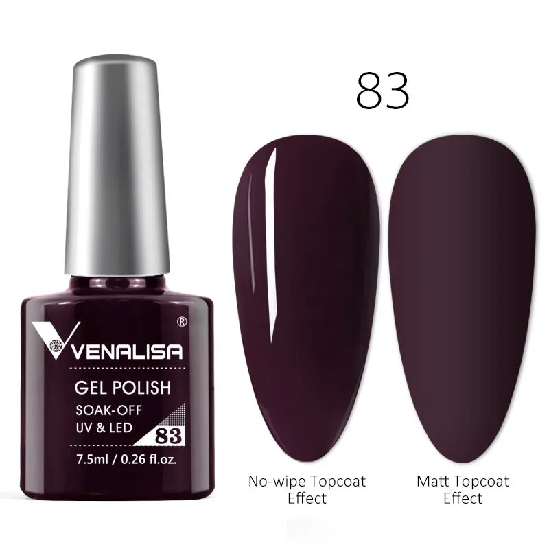 Venalisa Neon Gel Polish Varnishes Hybrid Nails For Manicure 7.5ml Semi Permanent Soak off Enamel Gel Polish UV Nail Gel Polish