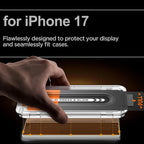 1-5Pcs Privacy Screen Protector for iPhone 17 17Air 17Pro 17 ProMax 9H Tempered Glass Anti-spy Films with Easy Install Kit