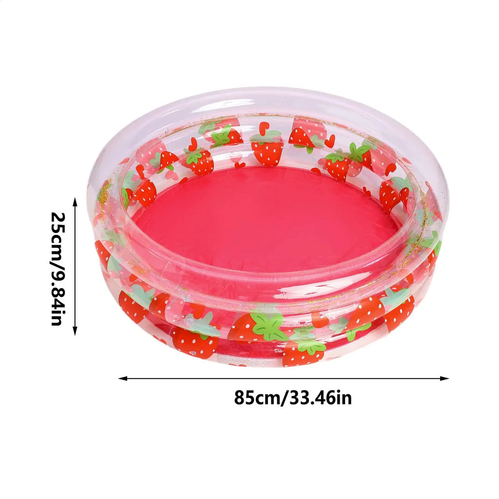 Thickened Inflatable Baby Swimming Pool Sea Ball Pool Portable Outdoor Children Basin Bathtub Infant Water Game Play Pool