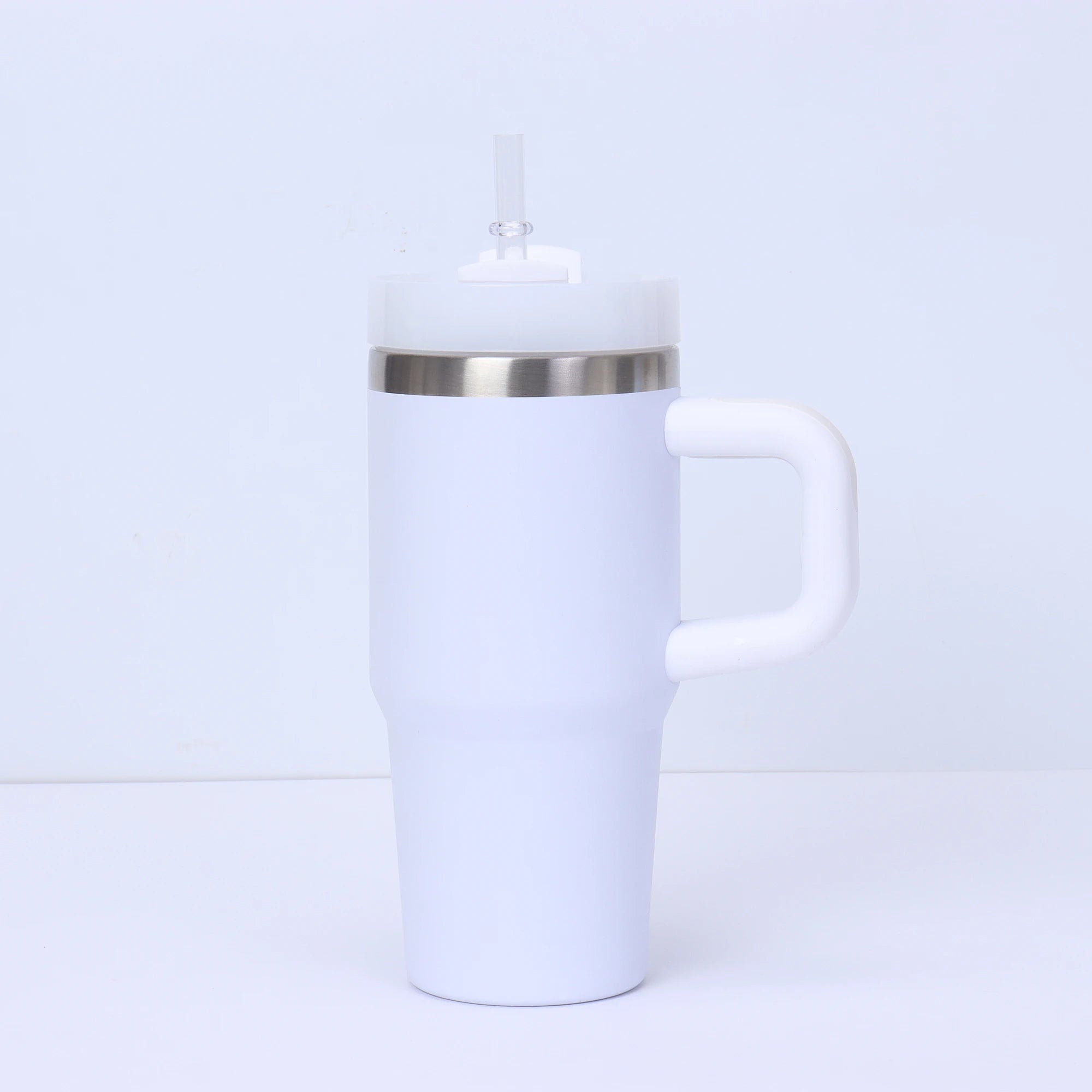 Mini 14oz Stainless Steel Tumbler Insulation Coffee Cup Water Bottle Mug With Straw In-Car Vacuum Flasks Mug For Holiday Gifts