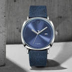 TOMI New 2PCS Luxury Business Men Watch Gift Box Set Simple and Casual Men Calendar Quartz Watch Pen Reloj Men Holiday Gift