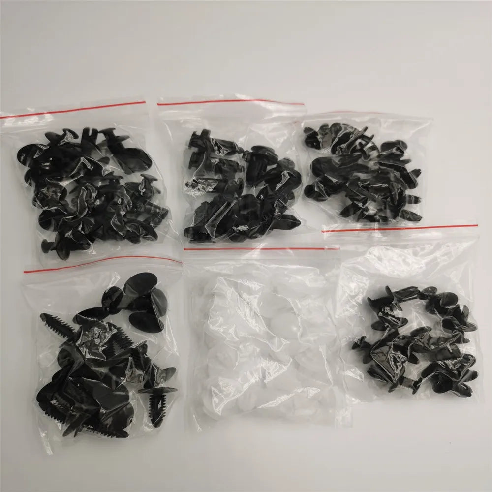 100pcs Auto Fastener Clip Mixed for Opel Vauxhall Astra K Corsa E
