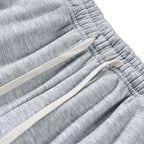 Comfortable Fitness Mens Summer Casual Shorts Drawstring Athletic Shorts Loose Women Cotton Sweatpants Sports Jogging Beach Pant
