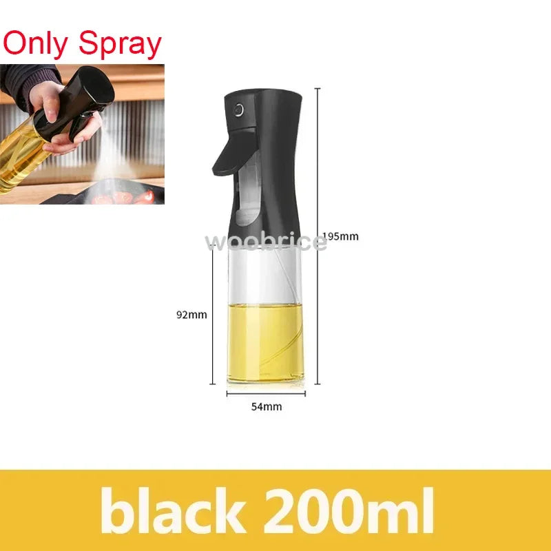 500ml Glass oil spray kitchen Spray Oil Sprayer Bottle Spray Oil Dispenser Oils Jar Cruet BBQ Baking Roasting Picnic Tool