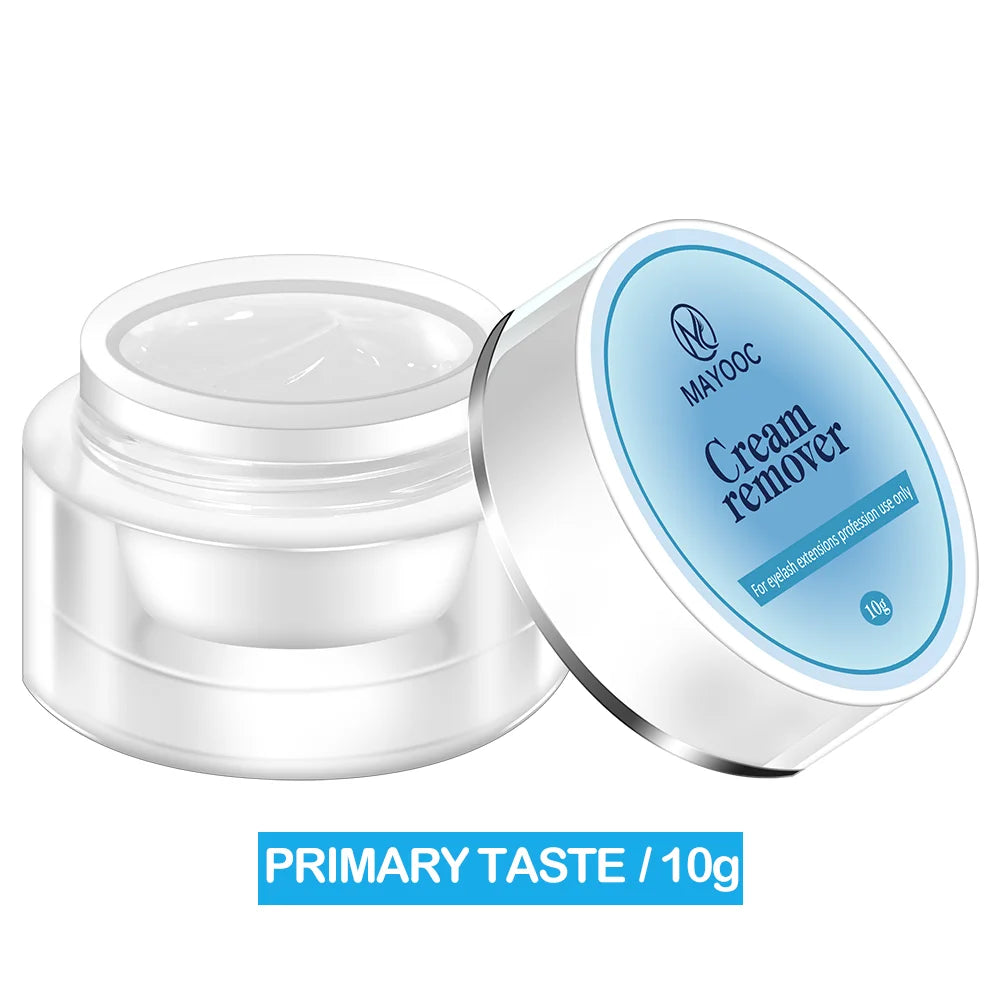 5/15g Cream Lash Remover for Eyelash Extension Low Irritation Eyelash Glue Remover Lash Tech Supplies for Professional Salon