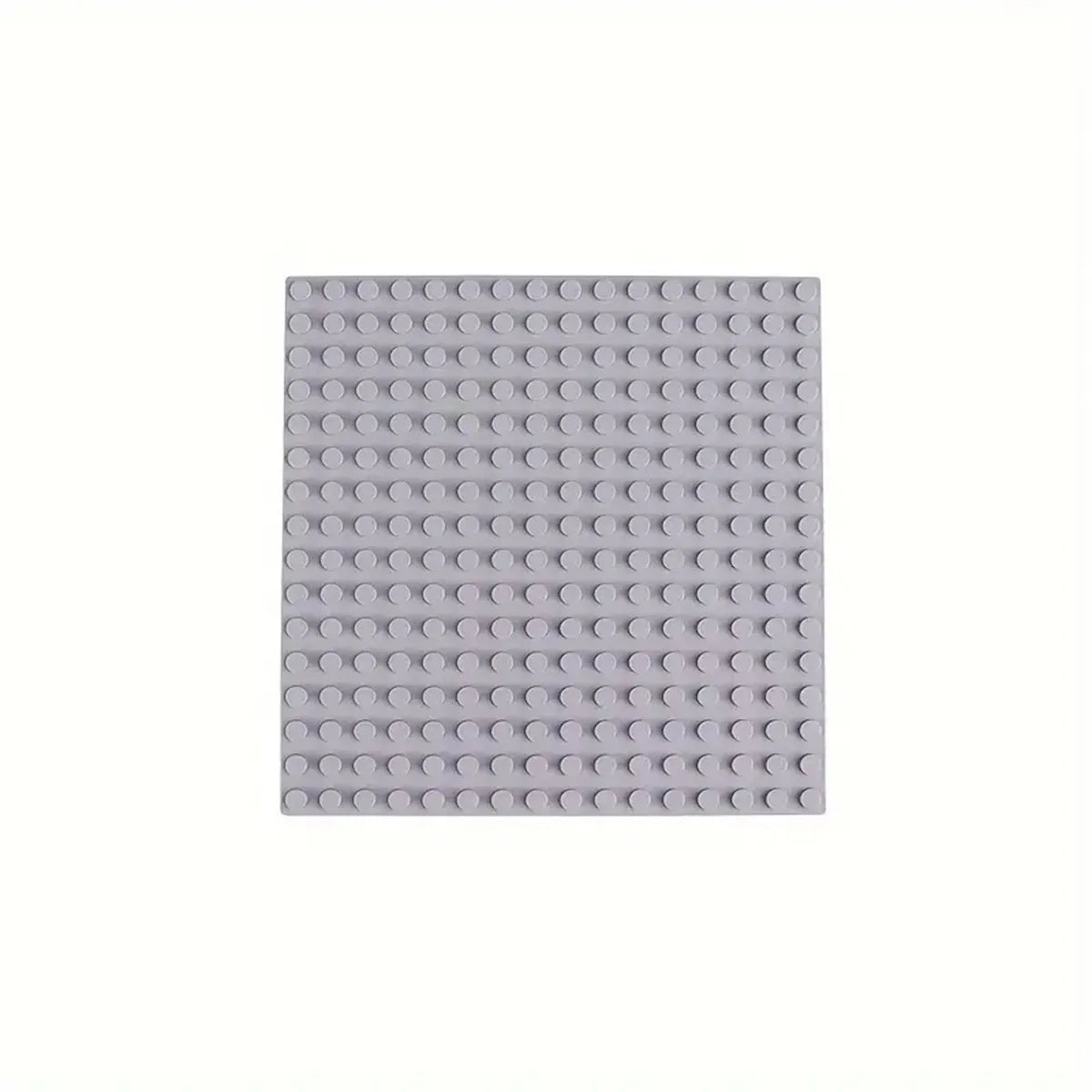 DIY 16×16-hole Single-sided Small-grained MOC Assembly Kit Basic Components for Universal Building Block Base Plates and Toys