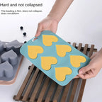 Spot silicone cake mold heart-shaped silicone maffin cup DIY handmade jelly pudding mold oven baking tool