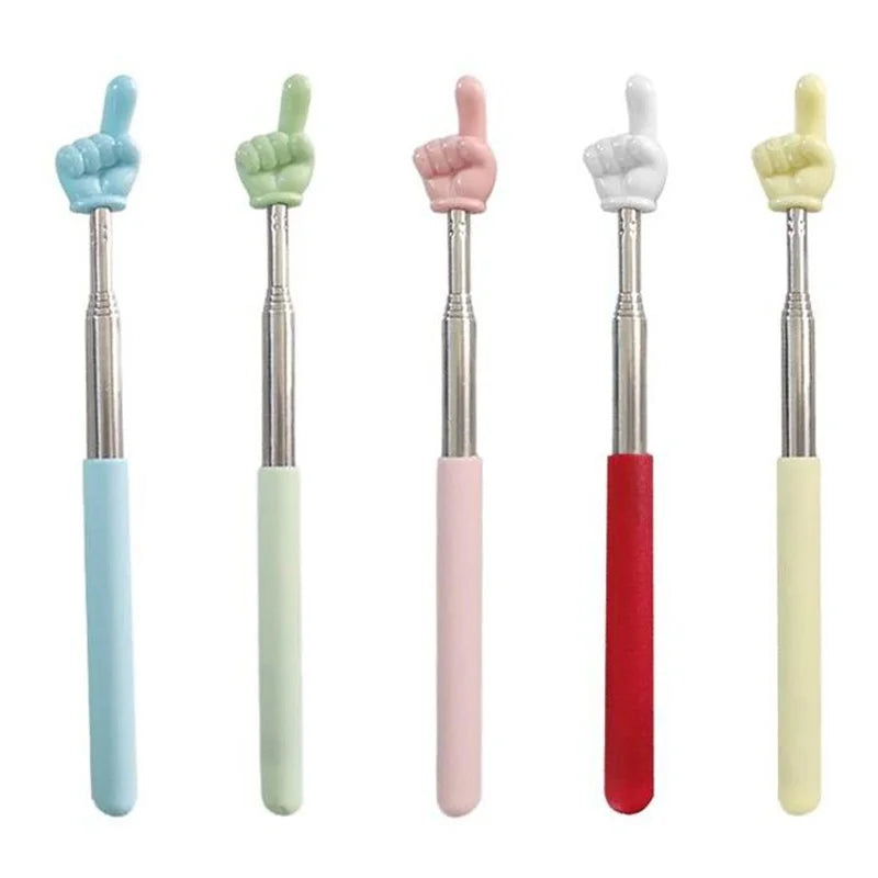 School Office Supplies Finger Read Guide Pointer Rod Telescopic Pointer Stick Tools For School Office Teacher Supplies Teaching