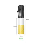 1pc 100/200/300/500ml Oil Spray Pot Kitchen Household Edible Olive Oil Spray Bottle Atomized Misty Oil Tank Air Fryer Spray Bott