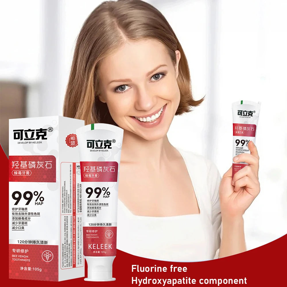 Hydroxyapatite Toothpaste Contains Important Teeth Repair Enamel Prevent Plaque Whitening Toothpaste Reduce Bad Breath Keleek