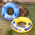 Double Balloon Inflatable Swimming Ring，Beach toys Pool Floaties for Adults,Swim Inner Tube for Pool