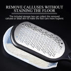 1pc Professional Stainless Steel Foot File Callus Remover Scraper Pedicure Tools Dead Skin Remove for Heels Feet Hand Care
