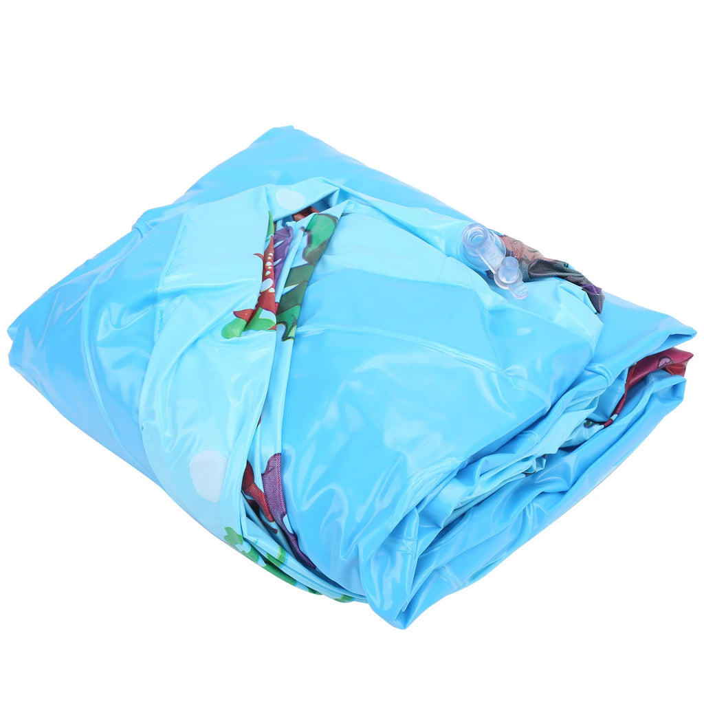 Indoor Outdoor Baby Swimming Pool Round Inflatable Children Water Game Play Pool Blue