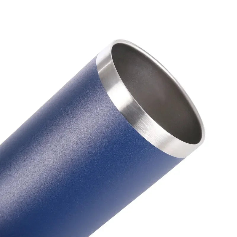 600ML Stainless Steel Vacuum Insulated Tumbler, BPA-Free Travel Mug with Lid, Reusable 20OZ Coffee Cup