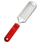 File Pedicure Stainless Steel Foot Scrubber  Heel Callus Dead Skin Remover Exfoliating Professional Feet Care Tool Pedicure