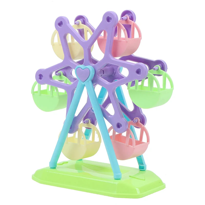 1Pcs Rotating Ferris Wheel Model Toy Baby Stroller Early Education Toy Stroller Toy