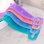Body Sponge Silicone Back Brushes Bath Towels Scrubber Rubbing Back Peeling Massage Shower Belt Extended Skin Clean Brushes