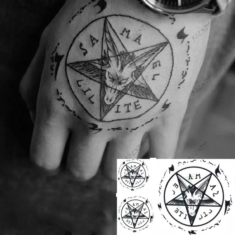 Waterproof Temporary Tattoo Sticker Rose Flower Hand back tatto Art  flash tatoo fake tattoos for women men